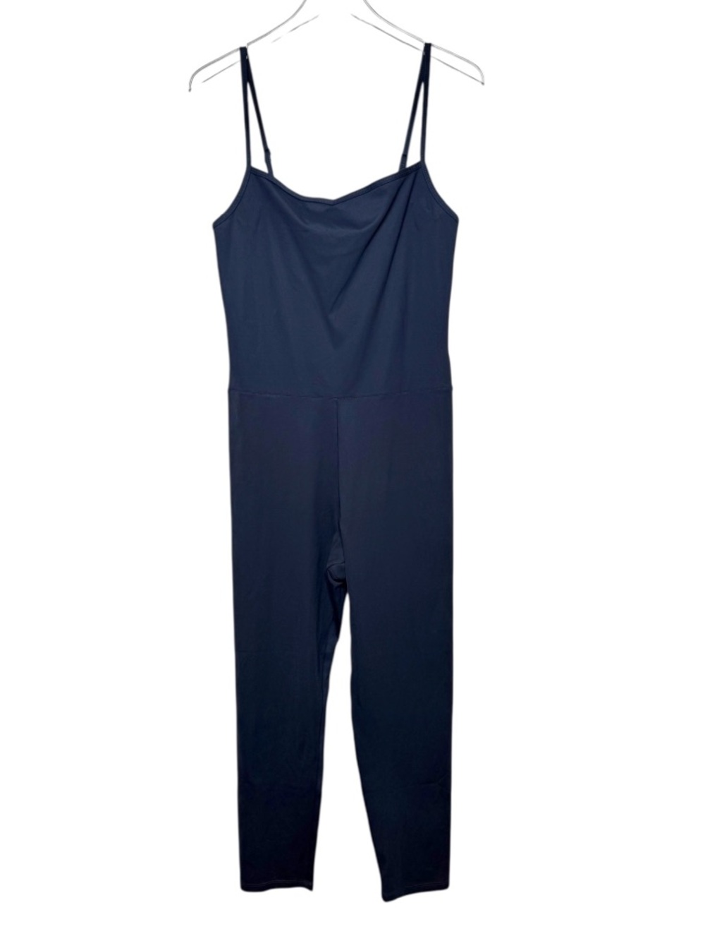 Girlfriend Collective Navy Unitard Women’s Performance Jumpsuit Midnight Sz 2X